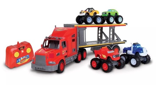 NKOK Blaze and The Monster Machines RC: Transporter with Monster Machines - NEW! - Picture 5 of 6