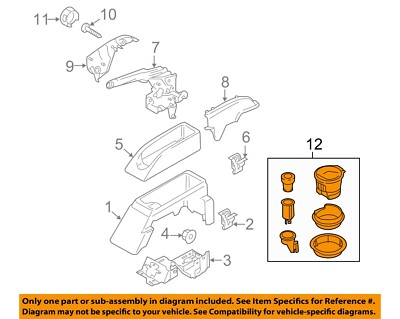 FORD OEM 04-24 C-Max Instrument Panel Components-Ashtray 5L8Z7804810AAA