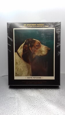 Puzzle: 300 Teile: Ein Wohnung Puzzle, ziemlich apportierend (English Fox Hound Hund)