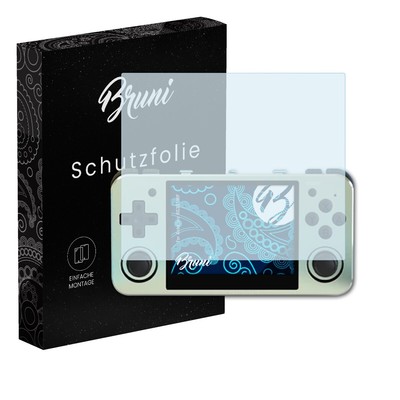 Bruni 2x Folie für Anbernic RG351MP Schutzfolie Displayschutzfolie