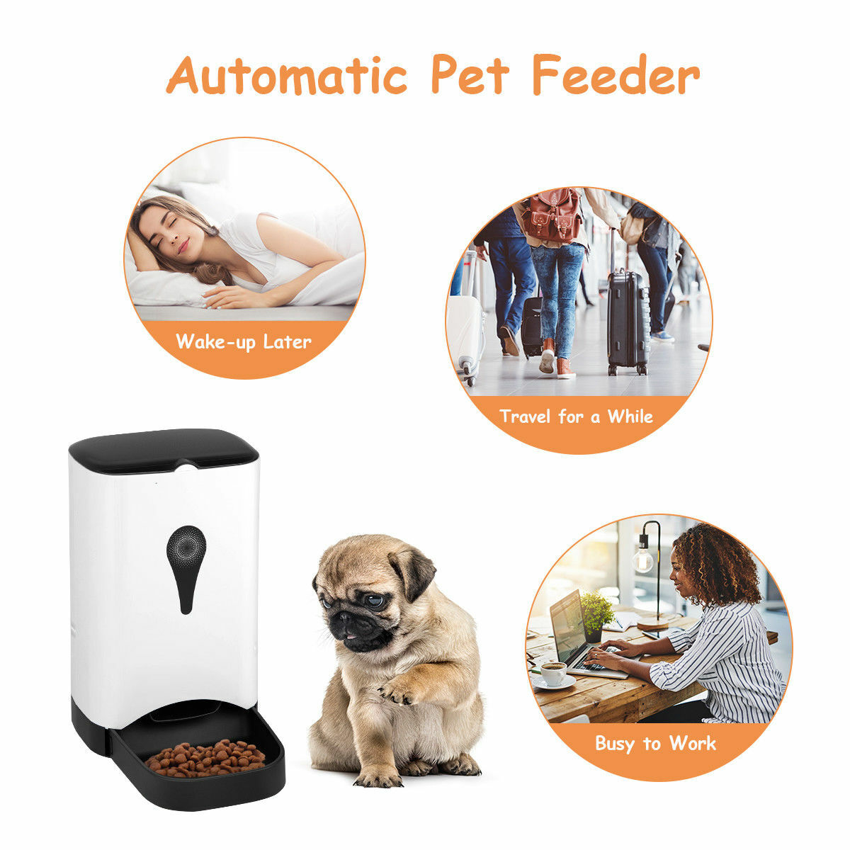 honeyguaridan a26 automatic pet feeder