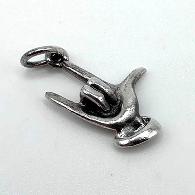 ZURÜCKGENOMMEN James Avery Sterlingsilber Charm Anhänger Gebärdensprache Hand Ich liebe dich