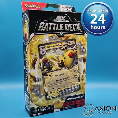 Ampharos EX Battle Deck - Pokemon TCG  - New - Factory Sealed - 60 Card Deck