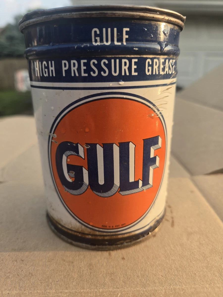 Gulf In Collectible Gas & Oil Advertising Cans And Buckets for