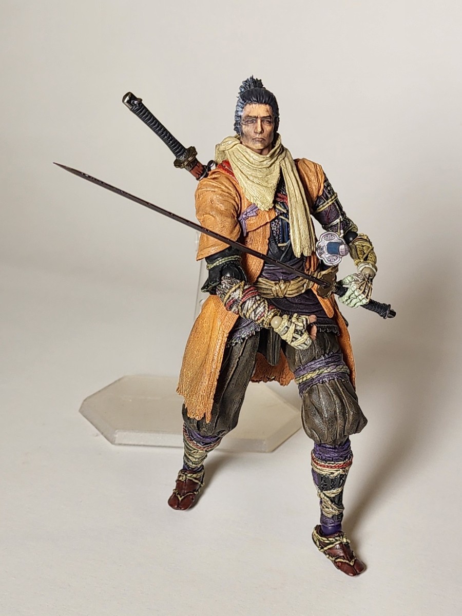 figma 483 セキロー Sekiro フィギュア FIGMA #483 SEKIRO SHADOWS DIE TWICE Wolf Figure (Standard Edition