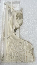 90's Roman, Inc. "Peace on Earth" Mary And Jesus Figurine 7", Christmas