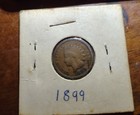 1899 Indian Head Small Cent BN Bronze Philadelphia Business KM#90 — photo 1
