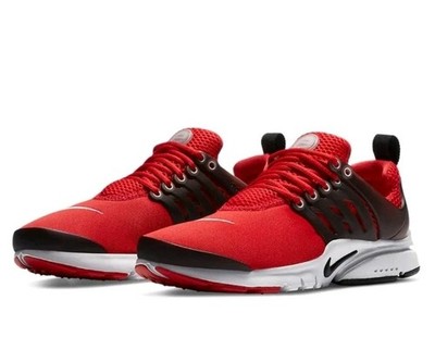 Nike Presto GS 'University Red' 833875-600 Youth Running Training Shoes Size 4 Y