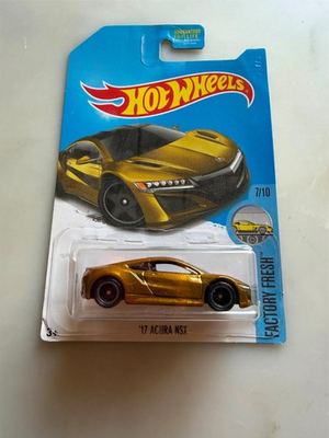 #ad #ad Hot Wheels Factory Fresh ‘17 Acura NSX Super Treasure Hunt Gold HTF G24 $48.58