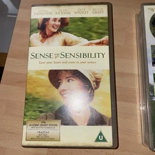 VHS Sense and Sensibility - Emma Thompson Kate Winslet (PAL VHS)
