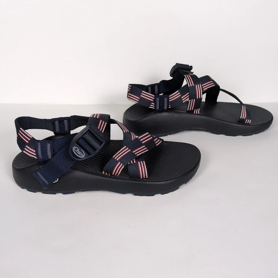 Sandalia de Senderismo Clásica CHACO Z/1 Bandera Americana Correa Ajustable J105411 Para Hombre 8 Foto 3 de 4