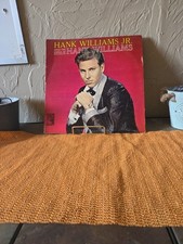 Hank Williams Jr Sings The Songs Of Hank Williams MGM E/SE 4213 LP Record Album