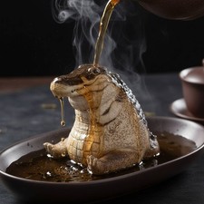 Teetier Purpurton Teetisch-Deko Feine Features f&uuml;r Teezeremonie