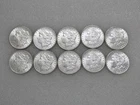 (10) 1896-P $1 MORGAN SILVER DOLLARS CH/GEM BU