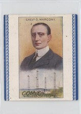 1929 Tobacco Large Guglielmo Marconi /Wireless Technology #8 11bd