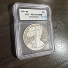 2011-W American Silver Eagle PR70 DCAM ICG Coin Dollar