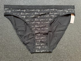 5-Pack Victoria's Secret sz M Stretch Logo Cotton Bikini Panty Set Bundle Lot