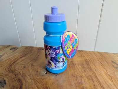 #ad #ad 🐶Lisa Frank Winter Husky Kids Water Bottle NWT Blue Purple 2010 Vintage Y2K $29.99