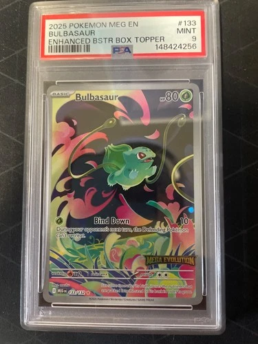 Bulbasaur - (Mega Evolution Stamped) 133/132 Miscellaneous Cards & Products Holo