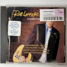 Rob Laufer &ndash; Wonderwood CD 1995 Promo Rock Pop Discovery Records