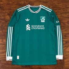 Liverpool FC Adidas 25/26 Long Sleeve Soccer Jersey