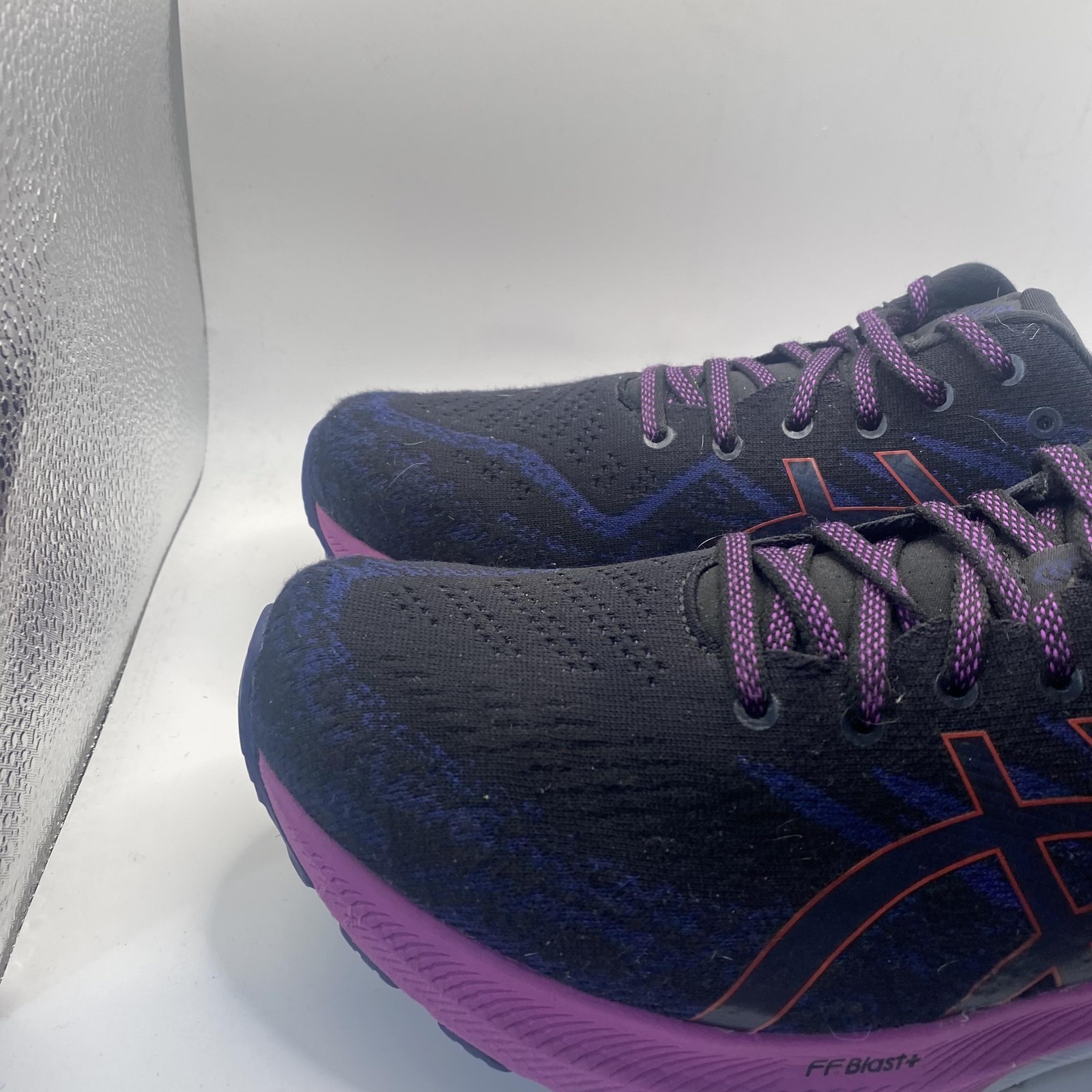 ASICS GEL-Kayano 29 Shoes Womens Size 11.5 Black Purple Running Support Sneakers thumbnail 8