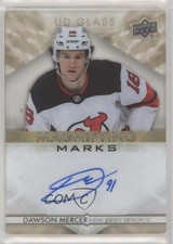 2021 Ovation UD Glass Magnifying Marks Gold 14/15 Dawson Mercer #MM-DM Auto 0z55