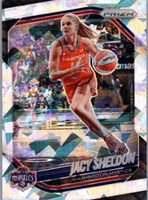 2025 Panini Prizm WNBA #113 Jacy Sheldon Ice Prizm