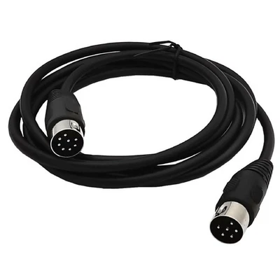8 Pin Din Male To DIN 6 Pin Male Audio Data Signal Adapter Connector Cable - Image 1 of 4