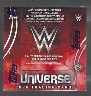 2026 TOPPS WWE UNIVERSO LUCHA LIBRE CAJA HOBBY SELLADA DE FÁBRICA