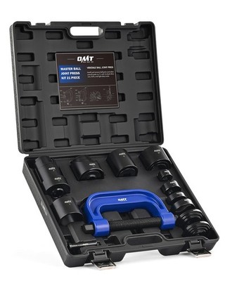 Orion Motor Tech Ball Joint Press Kit, 21pc 21-Piece, Blue C-frame Black Case 