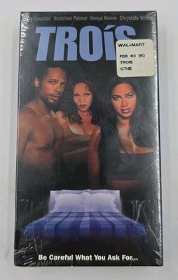 Trois: (VHS 2000) Gary Dormant, Kenya Moore - Brand New Factory Sealed 