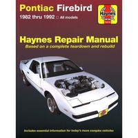 Pontiac Firebird 1982-1992 USA Kanada Amerika Import Werkstatthandbuch Haynes