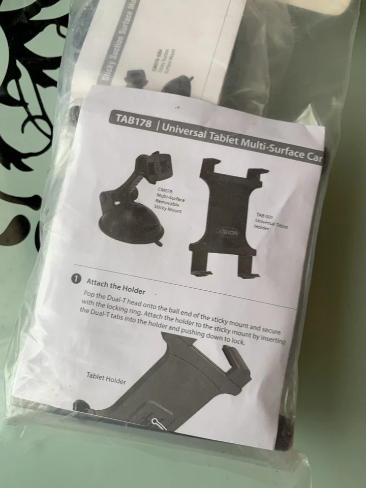 Table/Dash Surface Tablet Suction Mount for Samsung Galaxy Note 3 TAB10.1 TAB178 - Image 4 of 4