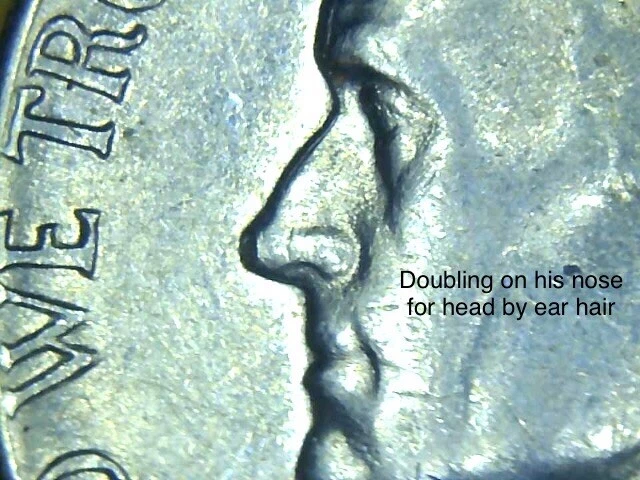 1964 D Jefferson Five Cent Nickel VF Mint Error DDO-001 DDR-006 Circulated￼ Coin - Image 4 of 4