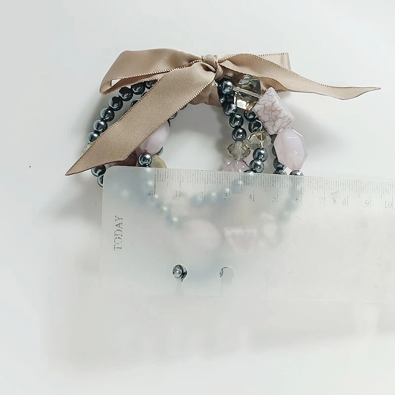 Новый 4шт Chicos бисер эластичный браслет подарок моды женщин вечеринки праздник ювелирных изделий - Изображение 3 из 3