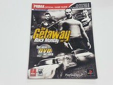 The Getaway Black Monday Prima Games Strategy Guide Book No DVD/No Poster