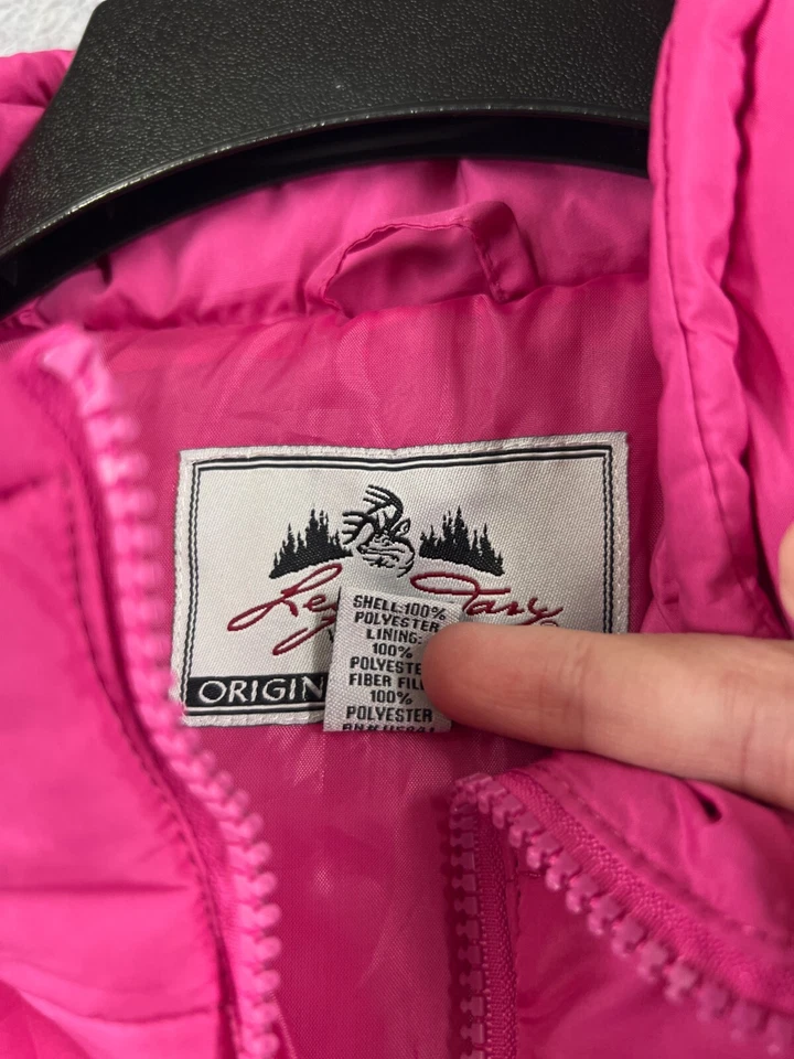 Legendary Chaleco Colas Blancas Mujer Mediano Blanco Rosa Camuflaje Cremallera Completa Poliéster Cálido Foto 4 de 4