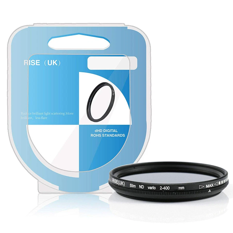 Filtro Neutral ND Variable Densidad Neutra Filter 58MM De 1A 9 Stop - Imagen 2 de 4