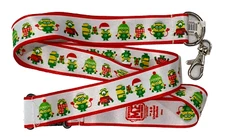 New Universal Studios Despicable Me Minions Holiday Christmas 1" Wide Lanyard
