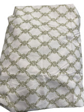 Restoration Hardwear Baby  Child Light Pink Beige Roses Fitted Crib Sheet Cotto