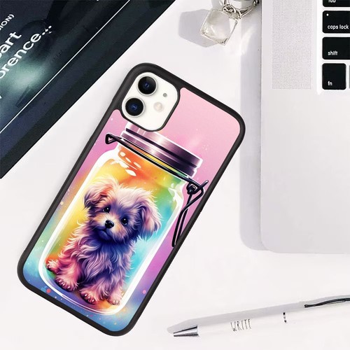 For Samsung A15 A16 S23 S24 S25 Ultra FE Yorkshire Terrier Dog cartoon Hard Case - 第 10/25 張圖片