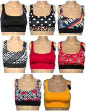 VICTORIAS SECRET PINK ULTIMATE UNLINED SPORTS BRA LIGHT SUPPORT XS S M L NWT