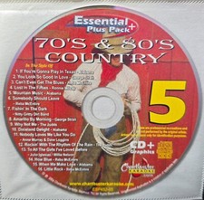 452-5   COUNTRY     CHARTBUSTER  KARAOKE CDGS LOT OH