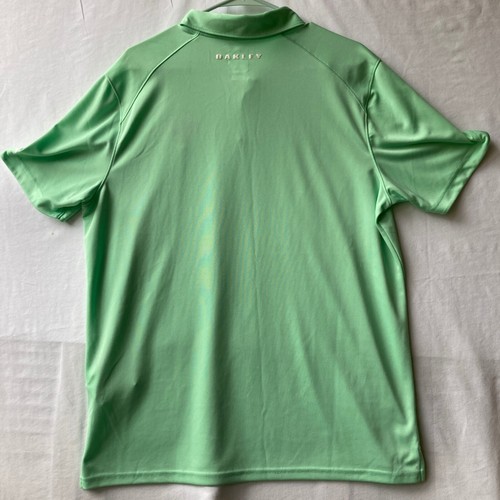 Arnold Palmer Invitational Oakley Mens Golf Shirt Size Large Mastercard Green - Picture 9 of 11