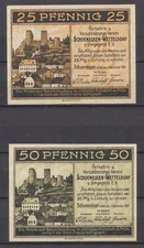 Schönecken-Verkehrsverein - 2 x emergency money - L 1168 - G/M 1198.1 - complete l. used
