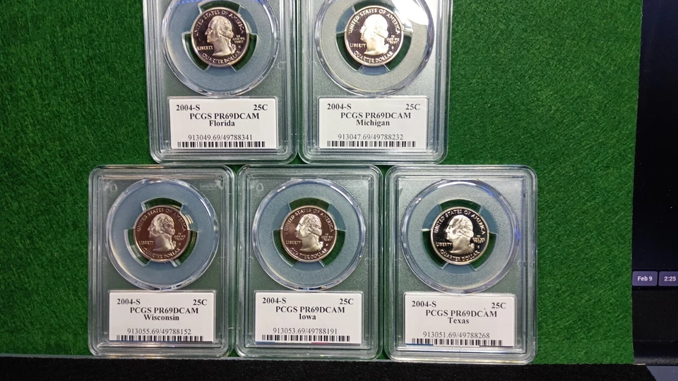 2004 S Clad State Quarter Set PCGS PR69DCAM - Image 2 of 4