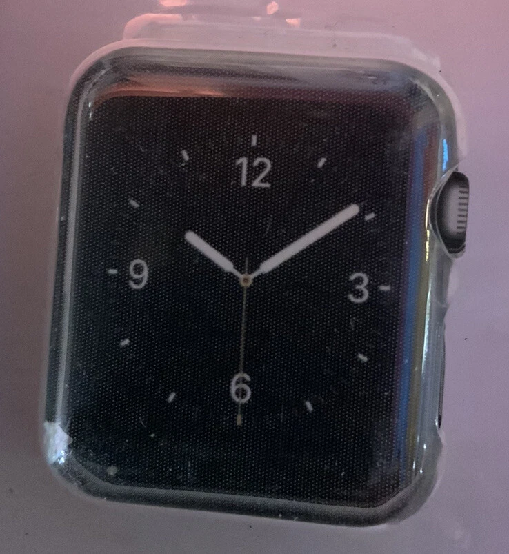 ✅ Pantalla de parachoques transparente X-Doria Defense 360 para Apple Watch 38 mm Foto 2 de 3