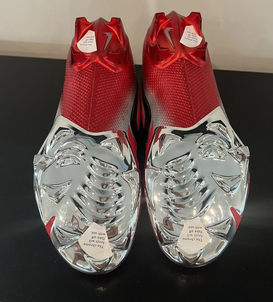 Nike Vapor Edge Speed 360 Ohio State PE Red Football Cleat  display picture 1