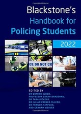 Image of Blackstone's Handbook for Policing Students 2022